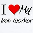 thumbnail image 2 of CafePress - I Heart My Iron Worker Infant Bodysuit - Baby Light Bodysuit, Size Newborn - 24 Months, 2 of 4