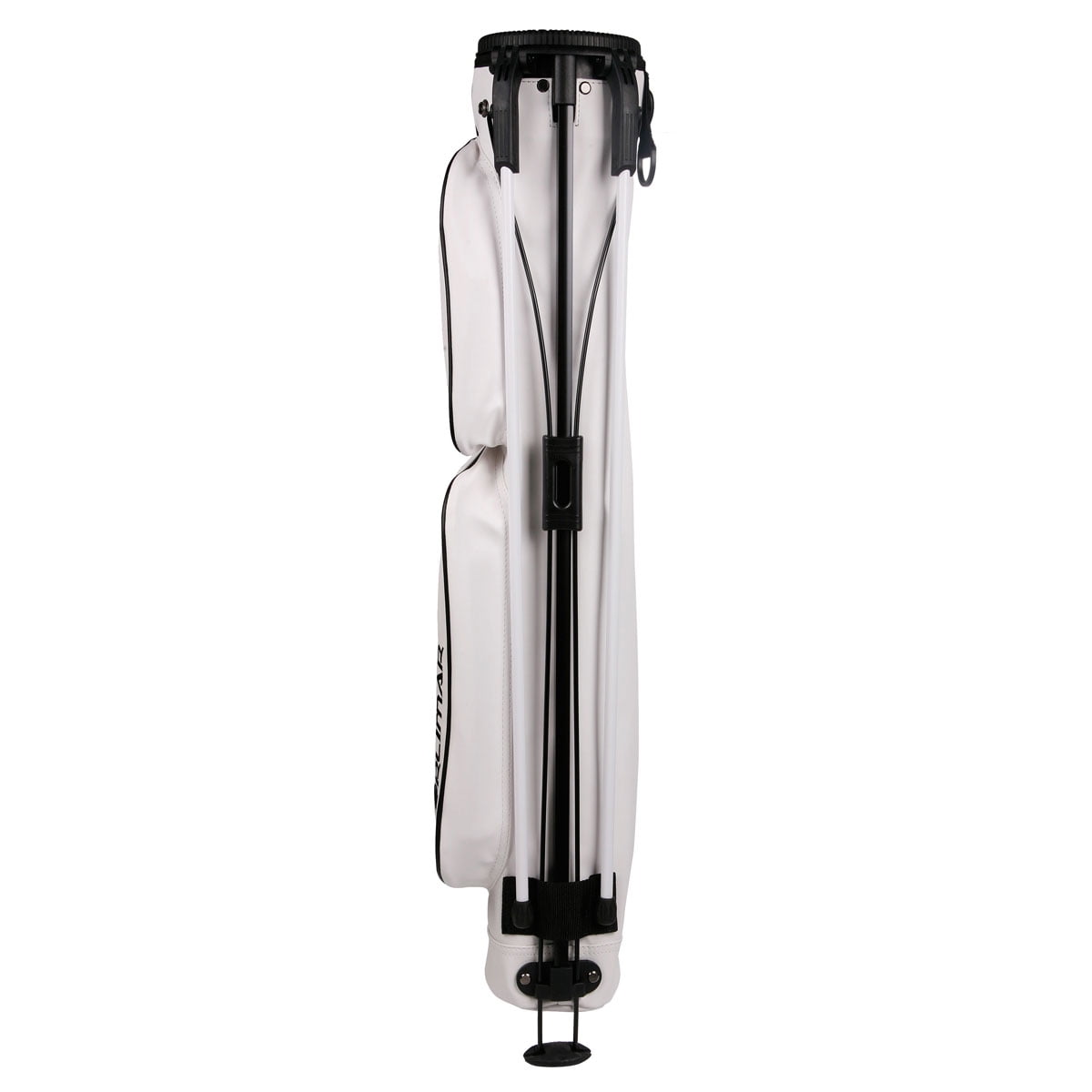Orlimar Ultra Lightweight, 2-Way Divider Top Golf Club Bags, Synthetic Leather, White/Black