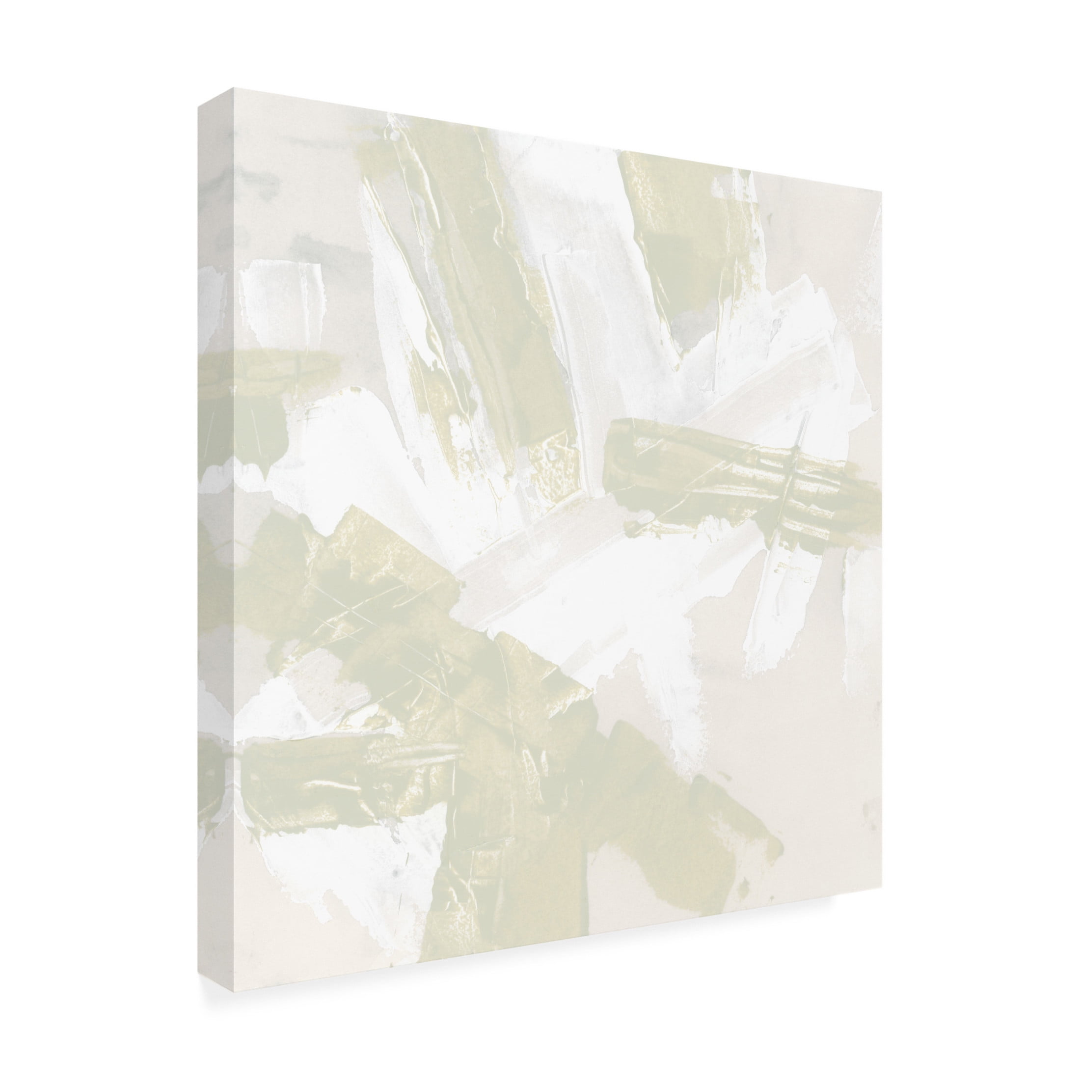 Trademark Fine Art June Erica Vess Ice Rhythym II Canvas Wall Art