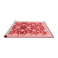 thumbnail image 2 of Ahgly Company Machine Washable Indoor Rectangle Oriental Red Traditional Area Rugs, 7' x 10', 2 of 4