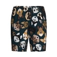 thumbnail image 4 of Easygdp Dogs Men's Short Pajama Pants, Sleep Shorts, Household Pants, Casual Pants with Pockets - X-Large, 4 of 9