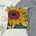 thumbnail image 2 of Nawypu  Sunflower Sunshine Decorative Throw Pillow Cover, Spring Summer Home Sweet Home Blessed Porch Patio Outdoor Pillowcase, Fall Autumn Flower Farmhouse Couch Cushion Case Decor, 2 of 5