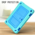 thumbnail image 4 of Shockproof Case for All-New Fire HD 8 (2020), Hard Plastic Protector Adjustable Stand Protective Kids Proof Cover Case for All-New Kindle Fire HD 8 /Fire HD 8 Plus (10th Generation Release in 2020), 4 of 6
