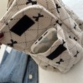 thumbnail image 4 of Bolso Transporte Mano Pana para Mujer Al Aire Libre Con Patrón Lazo, 4 of 9