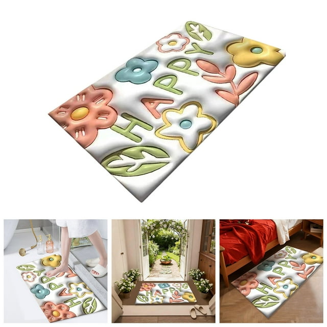 BotaniNest Soft And Durable Area Rug For Living Rooms Thick Pile Carpet For Home And High Traffic Areas Backing Easy Durable Construction