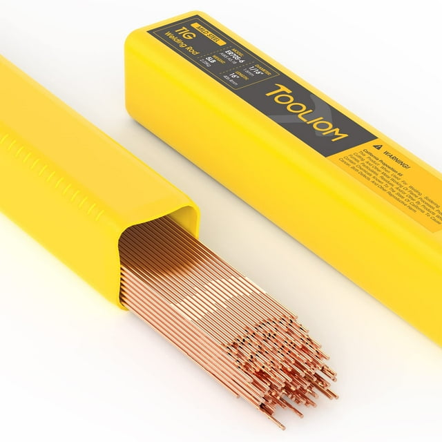 Varilla de soldadura TIG TOOLIOM ER70S-6 de acero templado, 1,6 mm x 41 cm, 2,5 kg