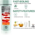 thumbnail image 4 of POINTERTECK 350ml Travel Kettle Electric Small Stainless Steel - Ultra-quiet Boiling Water - Portable Electric Kettle for Boiling Water  - One Cup Hot Water Maker, 4 of 10