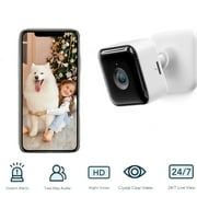 GNCC C2 WiFi  Indoor Security Camera, 1080P FHD Baby Monitor with Sound & Motion Detection for Home/Office/Baby/Nanny,App Control (2.4GHz Wi-Fi)