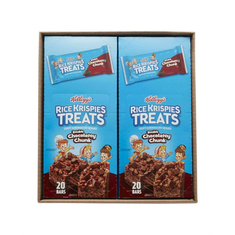 Kelloggs Rice Krispies Double Chocolate Chunk Treats Bar