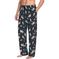thumbnail image 6 of Zufioo Space Mens Pajama Pants Sleep & Lounge Pants Sleepwear Pants(Available in Big & Tall)-XX-Large, 6 of 6