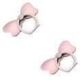 thumbnail image 3 of Destyer Unique Bowknot Shape 360 Degree Rotation 180 Degree  for Flip Phone Ring Grip Car Mount Tablet Holder No.03 2PCS, 3 of 6