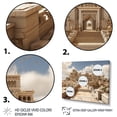 thumbnail image 3 of Designart "Architectural Beauty in Hebrew" Architecture Floater Framed Canvas Print, 3 of 7