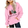thumbnail image 2 of YUELONGHU Big Boys Sweatshirts & Hoodies 12-13 Years White Hoodie Kids Large Christmas Tree Printed Warm Hoodie for Children Christmas Kids Pullover Hoodie, 2 of 3
