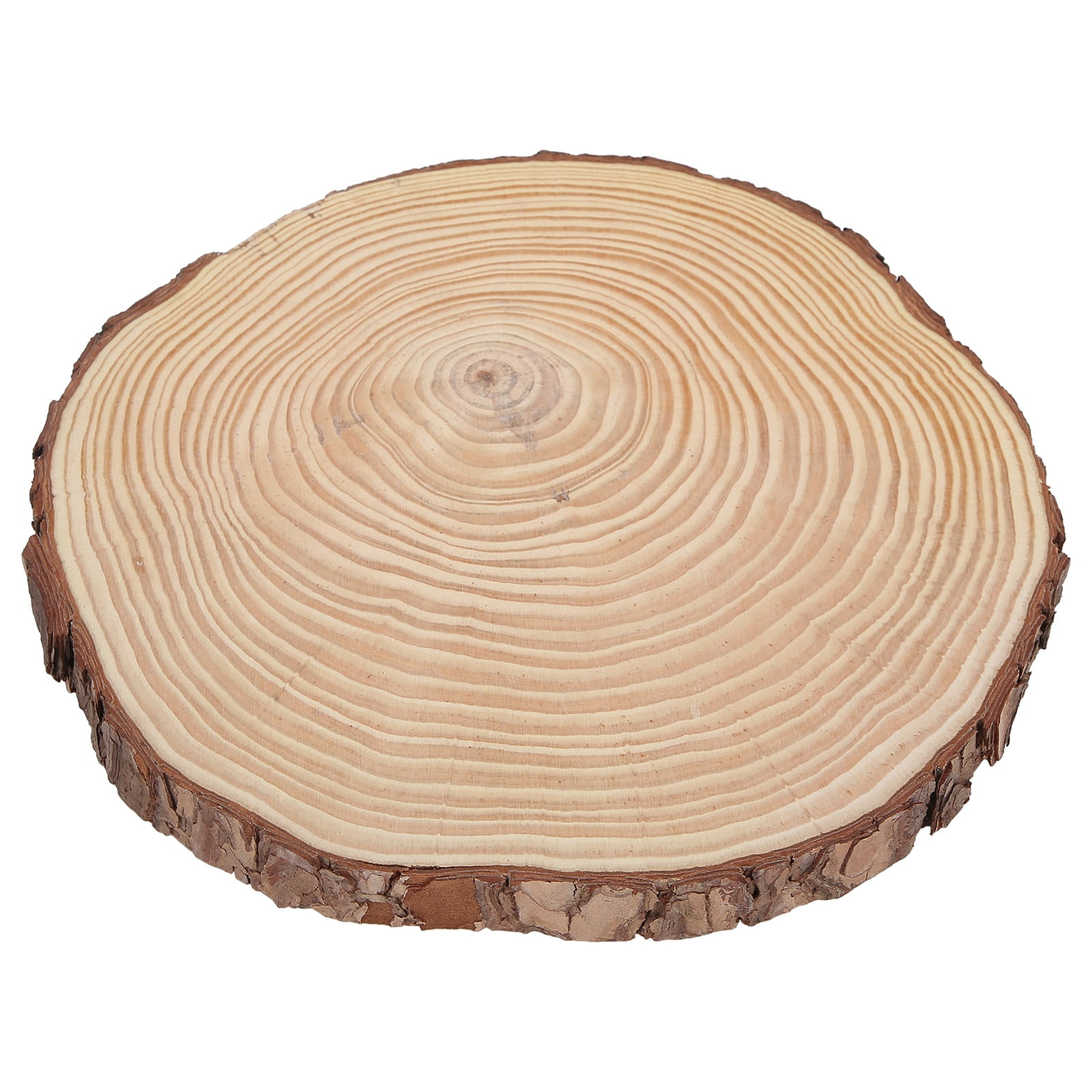 Pllieay 8 PCS 10-11 Inch Large Wood Slices, Wooden Cake Stand with 8 PCS  Cards and 8 PCS Wood Table Number Card Holders for Table Centerpiece, Wood