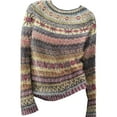 thumbnail image 3 of Bovemsi Womens Sweaters Pullover Fall Winter Casual Loose Long Sleeve Knitted Tops Cute Sweaters, 3 of 3