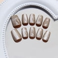 thumbnail image 1 of Xihbxyly Juego de Parches para Uñas, Diseño Único con Patrones Exquisitos, Pegamento Líquido de Larga Duración, Ajuste Cómodo y Aspecto Natural, Ideal para Realzar El Arte de Las Uñas, Estilo Persona, 1 of 5