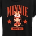 thumbnail image 3 of Disney - Minnie Mouse Collegiate - Women's Short Sleeve Graphic T-Shirt, 3 of 5