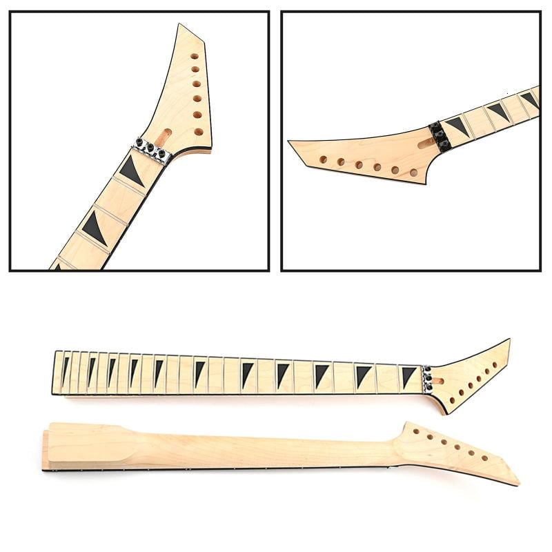 CEORPER 24 frets Electric Guitar Neck Nice Inlays DIY Guitar Repair Accessories