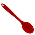thumbnail image 4 of Small Silicone Spoons,Food Grade Heat Resistant Nonstick Kitchen Silicone Tea Spoons for Cooking & Baking & Stirring,Silicone Cooking Spoon,High Temperature Resistant Silicone Small Spoon,Red,10.62", 4 of 7