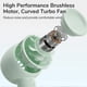 thumbnail image 2 of Desk Fan Battery Rechargeable, 4500mAh 180°Foldable Portable Personal Fan, 4 Speeds Adjustable Long Battery-life for Home Office Travel Outdoor Gifts for Women Men-Brown, 2 of 5