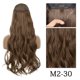 thumbnail image 1 of AZQUEEN-extensión de cabello sintético largo y recto sin Clip, postizo de una pieza, línea ajustable Natural, para mujer, 1 of 4