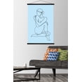 thumbnail image 2 of Female Form Continuous Line Wall Poster with Magnetic Frame, 22.375" x 34", 2 of 5
