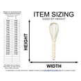 thumbnail image 2 of Unfinished Wood Whisk Shape | DIY Craft Cutout | up to 46" DIY 36" / 1/2", 2 of 3