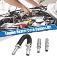 thumbnail image 2 of Unique Bargains 1 Set Car Engine Heater Core Bypass Kit with 5/8' 3/4' Hose for Most Common Heater Hoses, 2 of 7