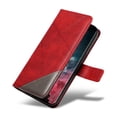 thumbnail image 6 of Designed for Samsung Galaxy S21 Ultra Case Wallet, Men Women Flip Folio Cover with PU Leather Stand Credit Card Holders Slots Wrist Strap Magnetic Clasp Phone Case for Samsung Galaxy S21 Ultra, Red, 6 of 11