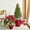 Red, variant on HQZX-2-Pack Smart Self-watering Flowerpots for Indoor and Outdoor Use-ABS Material-Dark Brown