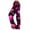 Pink#3, variant on LEBONYARD Women's Pants Elastic Waist,Womens Pants Plus Size Clerance $5,Women's Home Pocket Print Pajamas Daily Home Clothes Long Pants Red S