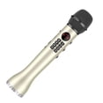 thumbnail image 2 of Microphone Portatif pour Chanson K, Haut-Parleur Sans Fil Compatible Bluetooth, Panneau de Réglage Multifonction, Écran d'Affichage LED, Micro KTV, Or, 2 of 8