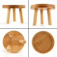 thumbnail image 1 of 2X Soporte de madera para plantas Base para maceta Taburete alto Balcón Estante para flores suculentas, 1 of 5