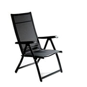 Heavy Duty Durable Adjustable Reclining Folding Chair Outdoor Indoor Garden Pool (1)