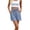 Blue, variant on Siminsem Womens Bermuda Shorts Striped Cotton Blend Knee Length Five Point Pants Summer Vacation Casual High Waisted Elastic Breathable Lounge Travel, Brick Red, S