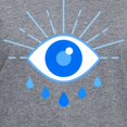 thumbnail image 3 of CafePress - Evil Eye, Spiritual Symbol Of Protection, Greek Cu Women's V Neck T Shirt - Women's V-Neck Dark T-Shirt, 3 of 4