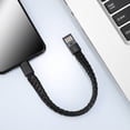 thumbnail image 2 of UKCOCO Braided USB Type C Data Sync and Charging Cable Wristband Style (Black), 2 of 8