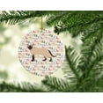 thumbnail image 2 of Tonkinese Cat Christmas Ceramic Ornament, 2 of 3