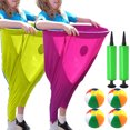 thumbnail image 2 of Sltwyw Granny Pants Yard Game, Ring Toss Game, 1Pc Granny Pants Yard Game for Adults, Granny Pants Outdoor Game Family Reunion Games, Set with 2 Bouncy Balls and 1 Air Pump, 2 of 9