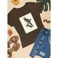 thumbnail image 3 of Nonpareil Parrakeet T-Shirt Women -Sydenham Edwards Designs, Female 5X-Large, 3 of 4