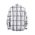 thumbnail image 3 of Mens Plaid Shirt,Plaid Shirts,Flannel Plaid Shirt for Men Regular Fit Button Down Shirts Long Sleeve Casual Button Up Plaid Shirts Tops, 3 of 4