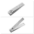 thumbnail image 5 of Unique Bargains 12-piece Set Mini Tool Box Nail Clipper Kit Black Silver Tone for Women for Men, 5 of 7