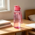 thumbnail image 1 of 550ml Plastic Water Cup Cold Drink Cup Warm Water Cup Convenient Water Bottle Lightweights Sports Accompanying Cup, 1 of 7
