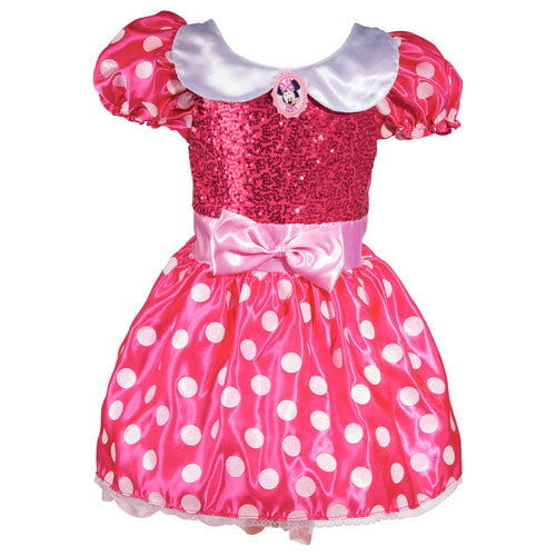 Disney Minnie Mouse Sparkle Dress Costume - Walmart.com