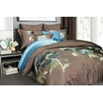 thumbnail image 1 of Housse de Couette Brune ISABELLA Très Grand Lit, 1 of 1