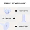 thumbnail image 3 of 2Pcs Adjustable Golfs Tees Golfs Ball Holder Golfs Nails Golfs Accessories, 3 of 4