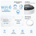 thumbnail image 2 of Mesh WiFi TP-Link Deco AX3000 PoE Deco X50-PoE, paquete de 1, 2 of 6