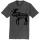 thumbnail image 1 of Camiseta Gravity Outdoor Co. al aire libre Logotipo negro Gris oscuro 3XL Camiseta de manga corta, 1 of 1