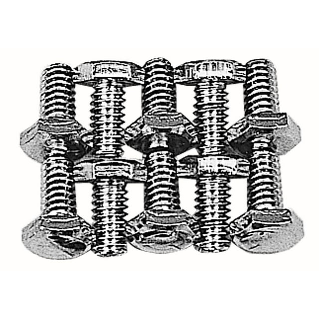Trans-Dapt 9273 Chrome Timing Chain Cover Bolts