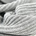 thumbnail image 4 of Gorro y bufanda de punto para hombre y mujer, conjunto de 2 piezas, color jaspeado, invierno, 4 of 4